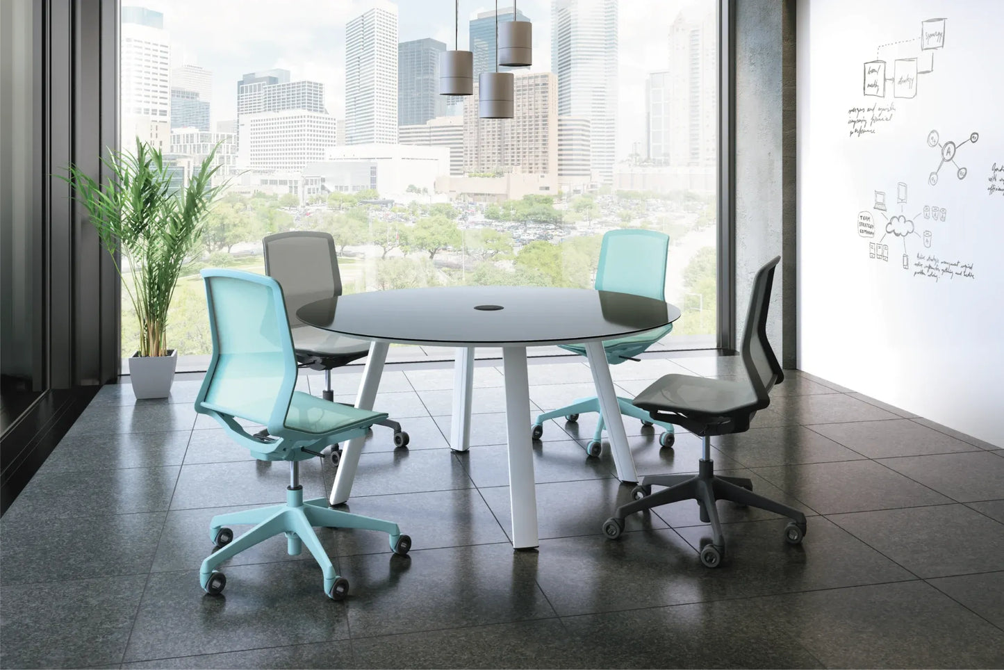 Spiraglio respira liberamente mentre è seduto.