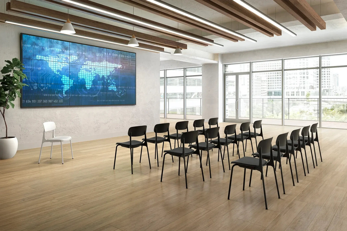 Essenziale    La forma più snella svolge la funzione più essenziale.